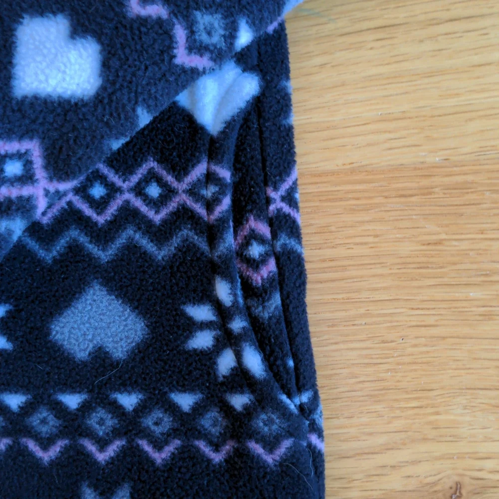 The Children's Place Girl's Fleece Fair Isle Matching Set